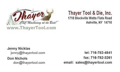Jobs in Thayer Tool & Die Inc - reviews